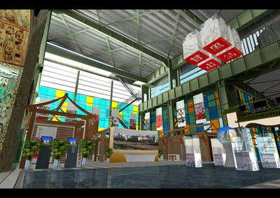 上海旅游展覽展示設(shè)計,甘肅旅游委展臺展會設(shè)計